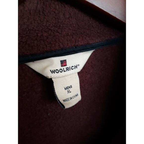 Woolrich Fleece Vest Full Zip Outdoor Casual Men's 2XL EUC - Picture 5 of 6